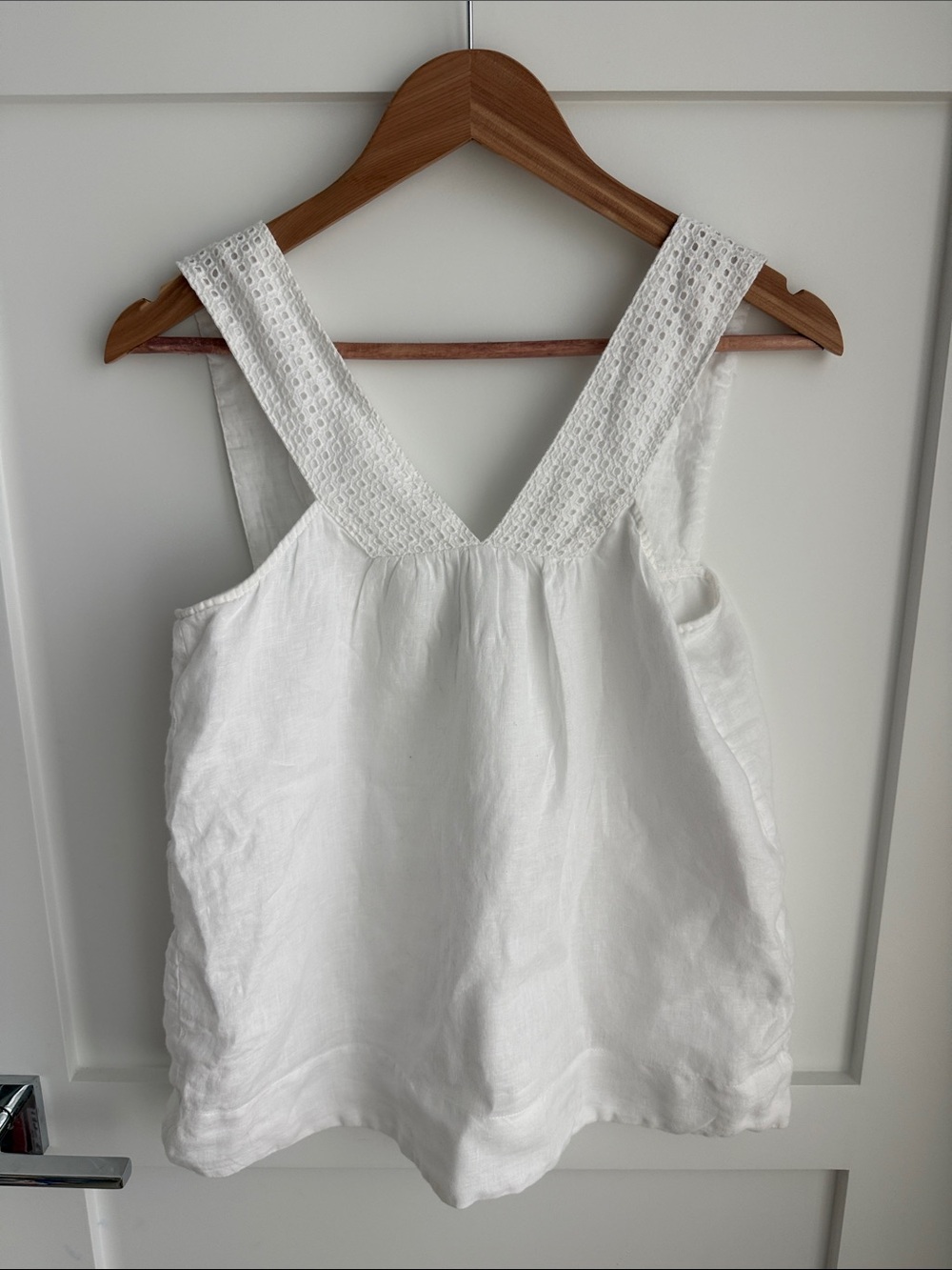 J crew linen top